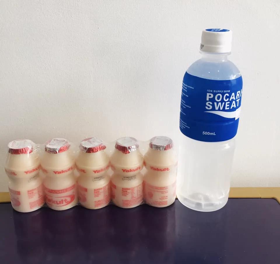 Healthy food options snacks and drinks at Nathson Pharmacy Bacolod